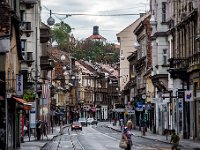 Kula Lotrščak, pogled iz Ilice  Kula Lotrščak s Ilice